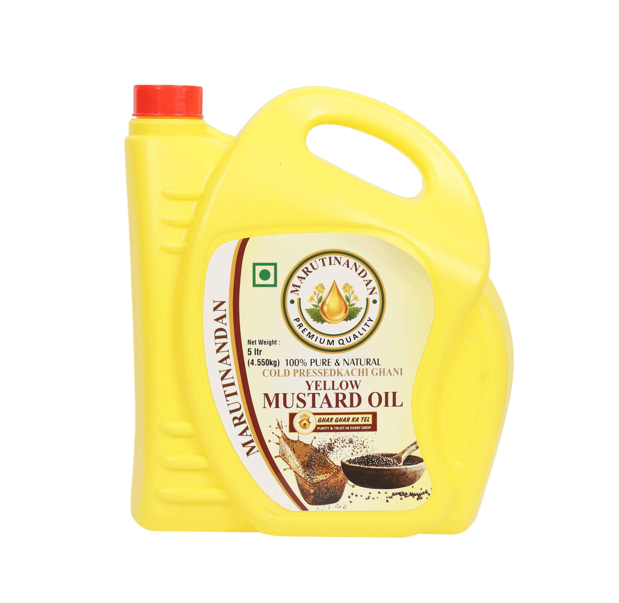 Yellow Mustard Oil - 5 Litre
